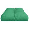 vidaXL Palletkussen 70x40x12 cm stof groen