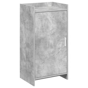 vidaXL Schoenenkast met opslag Betongrijs 48 x 36 x 92 cm Bewerkt hout