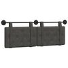 vidaXL Hangend hoofdbord Antiek PU