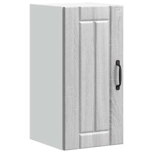 vidaXL Keukenbovenkast Lucca bewerkt hout grijs sonoma eikenkleur