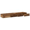 vidaXL Bedlades met lade Oudhout 140 x 36,5 x 16,5 cm Bewerkt hout