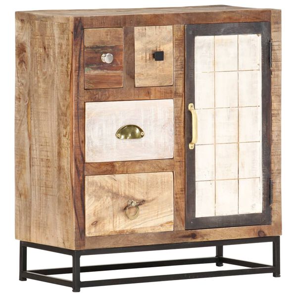 vidaXL Dressoir 60x30x70 cm massief gerecycled hout