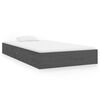 vidaXL Bedframe massief hout grijs 90x200 cm