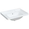 vidaXL Wastafel rechthoekig 71x48x23 cm keramiek wit