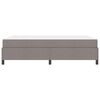 vidaXL Boxspringbed Taupe 160 x 200 cm Stof