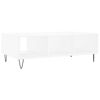 vidaXL Salontafel 104x60x35 cm bewerkt hout wit