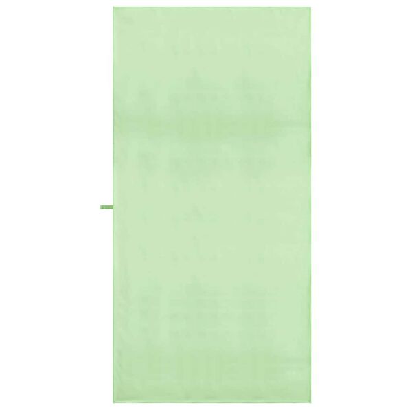 vidaXL Sporthanddoeken 2 pcs Groen 180 x 90 cm Polyester en polyamide