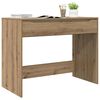 vidaXL Bureau met lade Artisan Eiken 100 x 50 x 78 cm Bewerkt hout