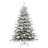 vidaXL Kunstmatige Inklapbare Kerstboom Wit 210 cm PE en PVC