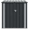 vidaXL Tuinopslagdoos Zwart 101,5 x 107 x 100 cm Staal