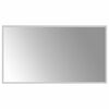 vidaXL LED Badkamer Spiegel Transparant 90 x 50 cm gehard glas