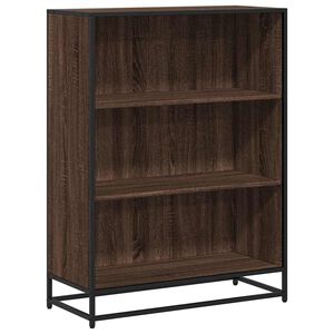 vidaXL Boekenkast 80,5x35x107,5 cm bewerkt hout bruin eikenkleur