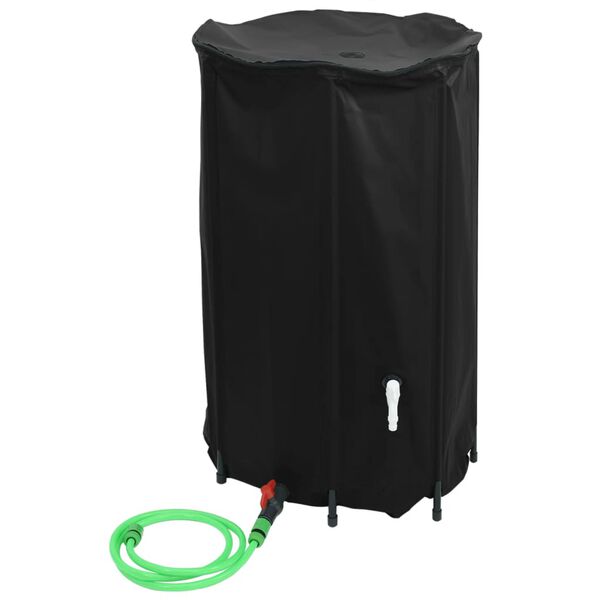 vidaXL Watertank met kraan opvouwbaar 500 L PVC