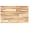 vidaXL Bureaublad 80x50x4 cm onbehandeld massief acaciahout