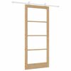 vidaXL Schuifdeur ORKDAL Naturel 93 x 211 cm