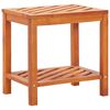 vidaXL Bijzettafel 45x33x45 cm massief acaciahout