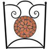 vidaXL Bistrostoelen inklapbaar 2 st keramiek terracottakleurig