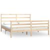 vidaXL Bedframe massief grenenhout 180x200 cm