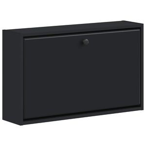 vidaXL Wandgemonteerde Schoenkast BREDA 71 x 17 x 43 cm Bewerkt hout