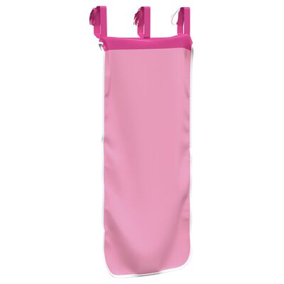 vidaXL Gordijnen voor hoogslaper polyester roze