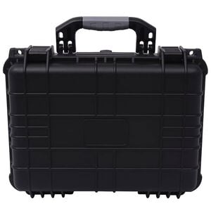 vidaXL Beschermende materiaalkoffer 40,6x33x17,4 cm zwart