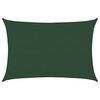 vidaXL Zonnezeil 160 g/m&sup2; 5x6 m HDPE donkergroen