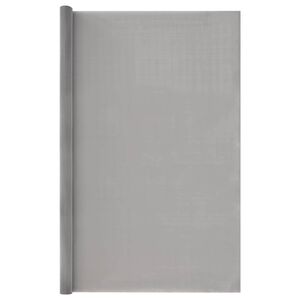 vidaXL Gaas Scherm 120 x 500 cm 120 Mesh RVS 201 Zilverkleurig