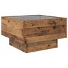 vidaXL Salontafel Oud hout 50 x 50 x 30 cm Bewerkt hout