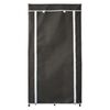 Practo Home Kledingkast 77x47x152 cm grijs