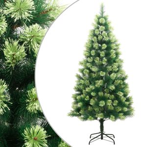 vidaXL Kunstkerstboom met scharnieren en standaard 150 cm
