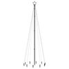 vidaXL Kerstboom met grondpin 310 LED's blauw 300 cm