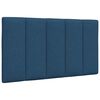 vidaXL Bedframe zonder matras "Hanko" 80x200 cm stof blauw