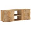 vidaXL Wand tv-kast met plank met opslag met de deur 100 x 30 x 35 cm