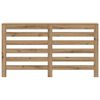 vidaXL Radiatorombouw 149x20x82 cm bewerkt hout artisanaal eikenkleur