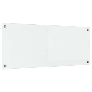 vidaXL Keuken Achterwand Doorzichtig 100 x 40 cm gehard glas