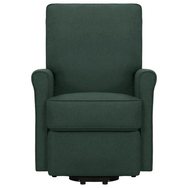 vidaXL Sta-op-stoel stof donkergroen