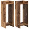 vidaXL Plantenstandaard Oudhout 30 x 30 x 80 cm Geconstrueerd hout