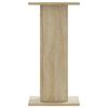 vidaXL Speakerstandaards 2 st 30x30x60 cm bewerkt hout sonoma eiken