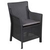 vidaXL Fauteuil Antracietkleurig PP