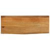 vidaXL Tafelblad met natuurlijke rand 70x20x2,5 cm massief mangohout