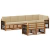 vidaXL Sofa-Sets Massief Acaciahout