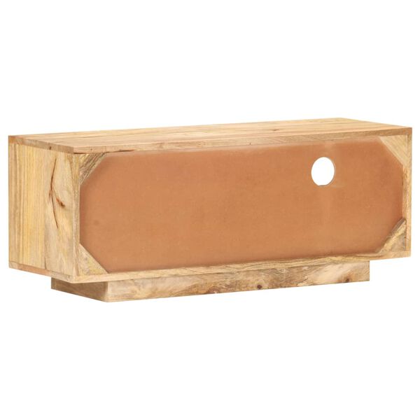 vidaXL Tv-meubel 90x30x35 cm massief mangohout