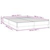 vidaXL Bedframe fluweel roze 140x190 cm