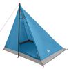 vidaXL Backpacking Tent 2-persoons Blauw 185T Polyester met PU Coating