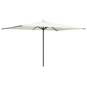 vidaXL Tuinparasol Rechthoekig 2 x 3 m Polyester Cr&egrave;mekleurig