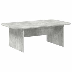 vidaXL Salontafel Beton Grijs 93 x 53 x 33 cm Bewerkt hout