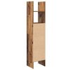 vidaXL Boekenkast Oud hout 40 x 35 x 180 cm Bewerkt hout