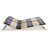 vidaXL Lattenbodem met 42 latten 7 zones 100x200 cm