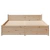 vidaXL Bedframe zonder matras massief grenenhout 150x200 cm