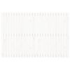 vidaXL Wandhoofdbord 166x3x110 cm massief grenenhout wit